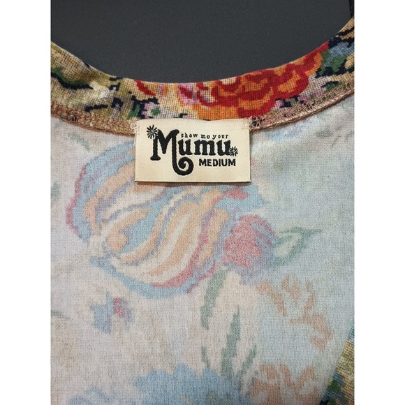 Show Me Your Mumu Skylar Slouch OVERSIZE Fresh Floral Top - Medium - Picture 4 of 10